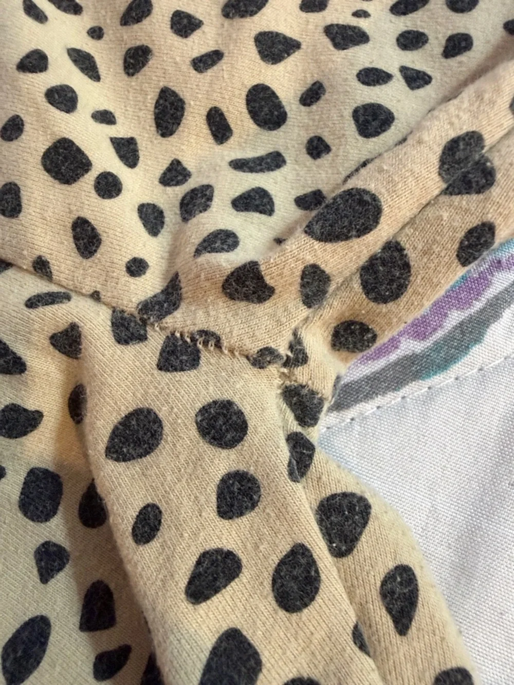 Gar animals Tan Leggings with Black Leopard Spots Size 3T